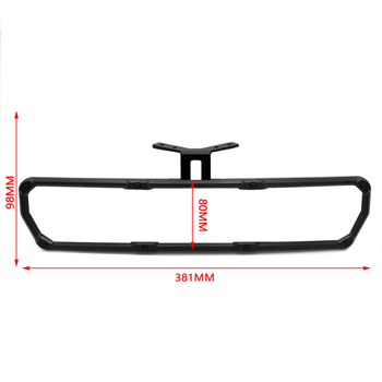 Oglindă retrovizoare Sf-gef-16, sferică, 425×70, pentru cărucior golf