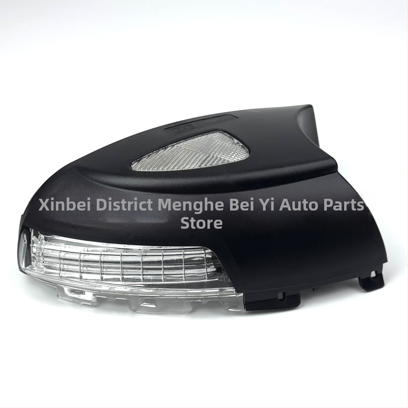 Ārējais atpakaļskata spogulis Tiguan 09-18 ar pagrieziena signālu un apakšējo korpusu, ABS+PMMA, 12V, 100 g