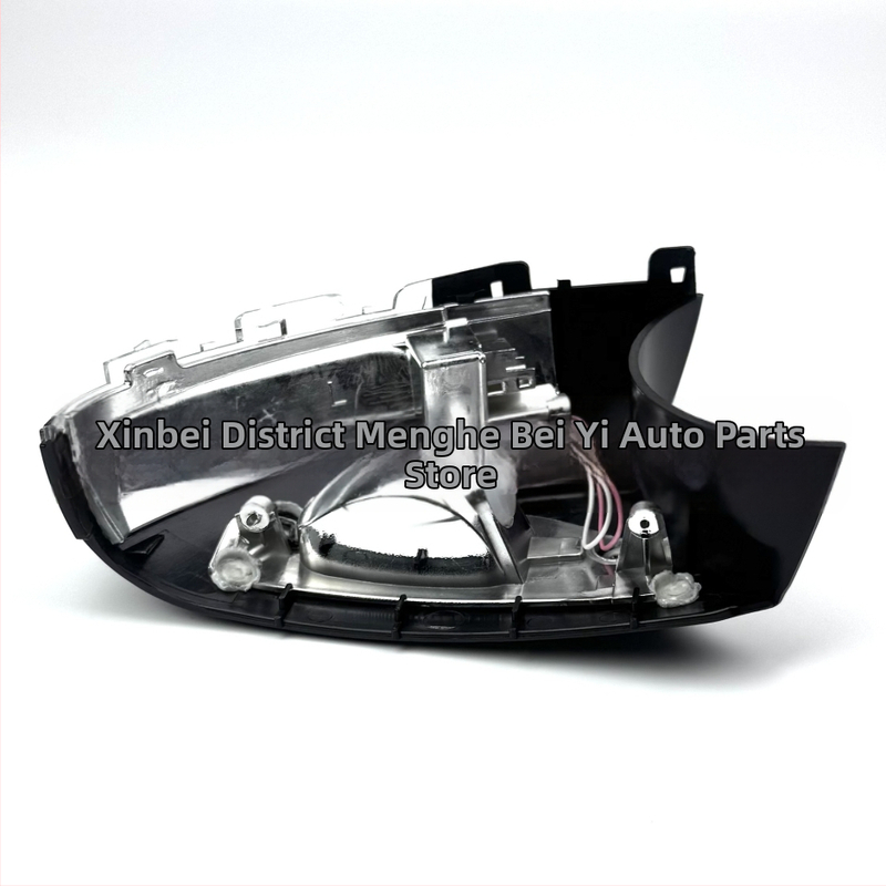 Ārējais atpakaļskata spogulis Tiguan 09-18 ar pagrieziena signālu un apakšējo korpusu, ABS+PMMA, 12V, 100 g