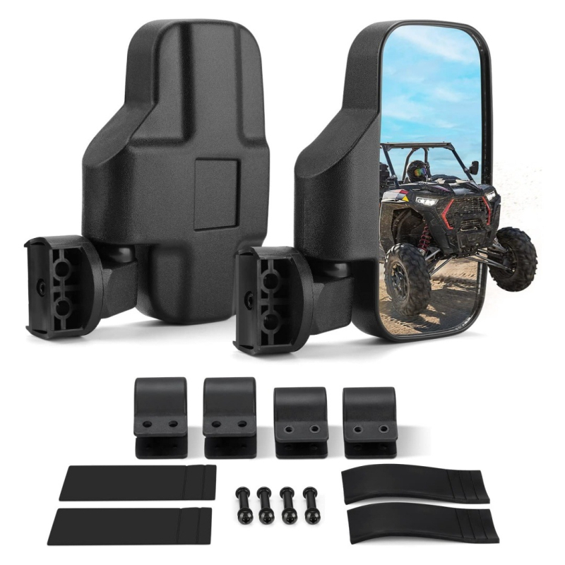 Задно огледало за UTV - PP покритие, съвместимо с 1.75in и 2in (Номер на част Xc-cx-01; Марка XCLPF)