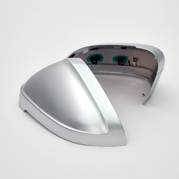 Carcasă oglindă retrovizoare pentru Audi – oglindă plată, capac ABS, oglindă cromată