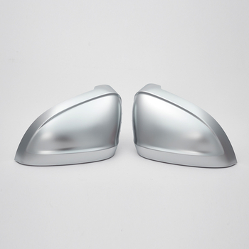 Carcasă oglindă retrovizoare pentru Audi – oglindă plată, capac ABS, oglindă cromată