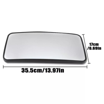 Zadnje ogledalo MK486110 za Mitsubishi FUSO CANTER FE7 FE8 (2005-2022) – ravno ogledalo, staklo, ABS pokrov, kompatibilni modeli FE7 FE8