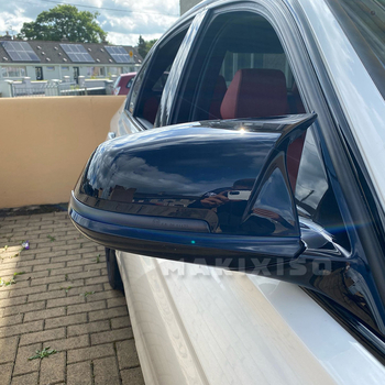 Oglindă retrovizoare pentru BMW F30/F20, model Ox Horn, oglindă din ABS, capac Ox Horn