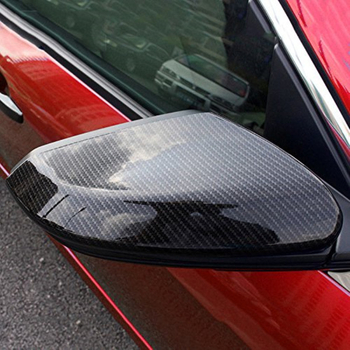 Poklopac kućišta retrovizora od ABS-a s karbonskim uzorkom, samoljepljiv, kompatibilan s Honda Civic X generacije