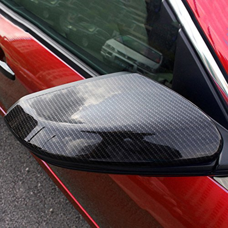 Poklopac kućišta retrovizora od ABS-a s karbonskim uzorkom, samoljepljiv, kompatibilan s Honda Civic X generacije