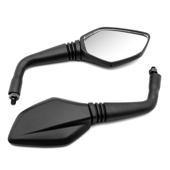 Oglindă retrovizoare pentru motocicletă, oglindă plată, model JP-2136, oglindă din sticlă, capac PP