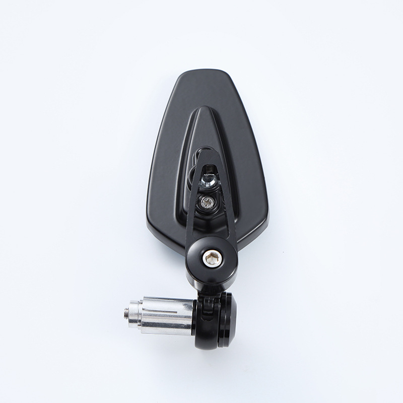 Oglindă retrovizoare pentru motociclete și vehicule electrice, aliaj de aluminiu, oglindă pătrată, model HSJ, marcă Yao, potrivită pentru deplasări zilnice