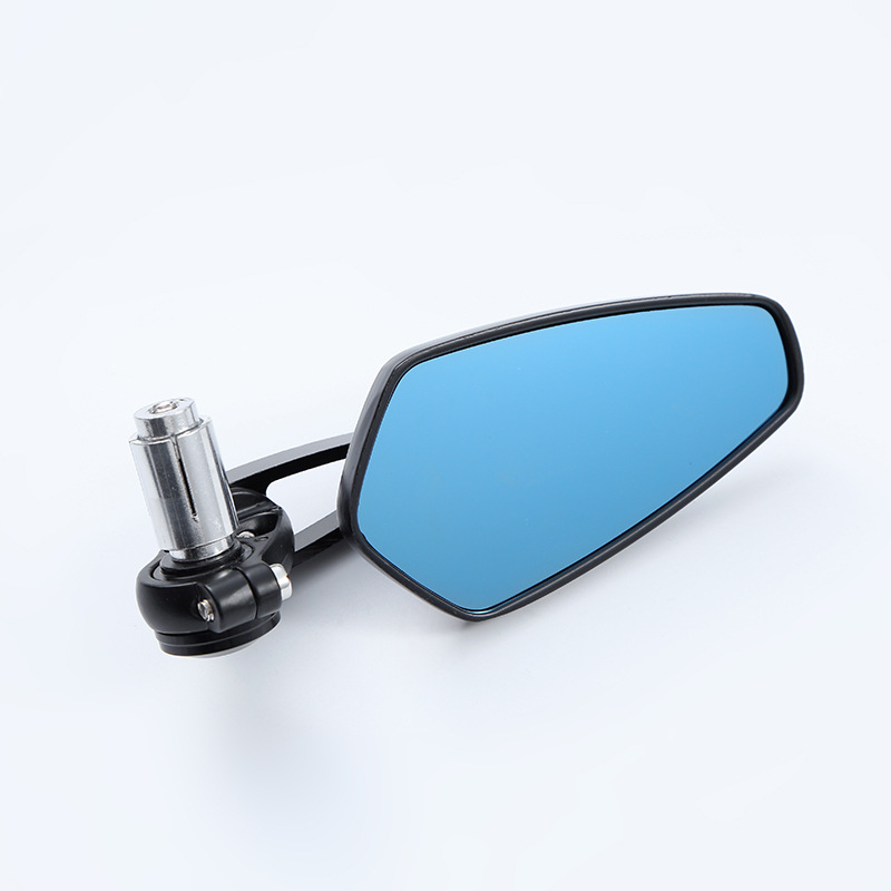 Oglindă retrovizoare pentru motociclete și vehicule electrice, aliaj de aluminiu, oglindă pătrată, model HSJ, marcă Yao, potrivită pentru deplasări zilnice