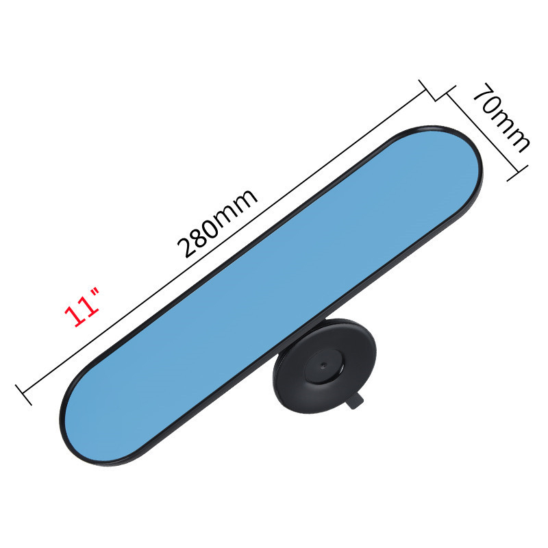 CZC-220 Oglindă retrovizoare pentru vehicul cu ventuză puternică, oglindă plană, fără alimentare
