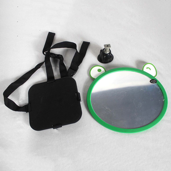 Oglindă de observare pentru scaunul auto – oglindă pentru copii, oglindă plană, model DQ-PM07, carcasă din plastic, oglindă din acrilic