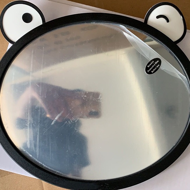 Oglindă de observare pentru scaunul auto – oglindă pentru copii, oglindă plană, model DQ-PM07, carcasă din plastic, oglindă din acrilic