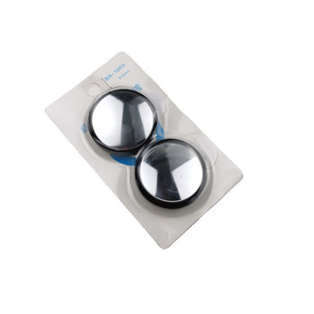 Oglindă retrovizoare auto, montaj prin bandă adezivă; rotație de 360°, oglindă rotundă sferică, sticlă; model XYJ01