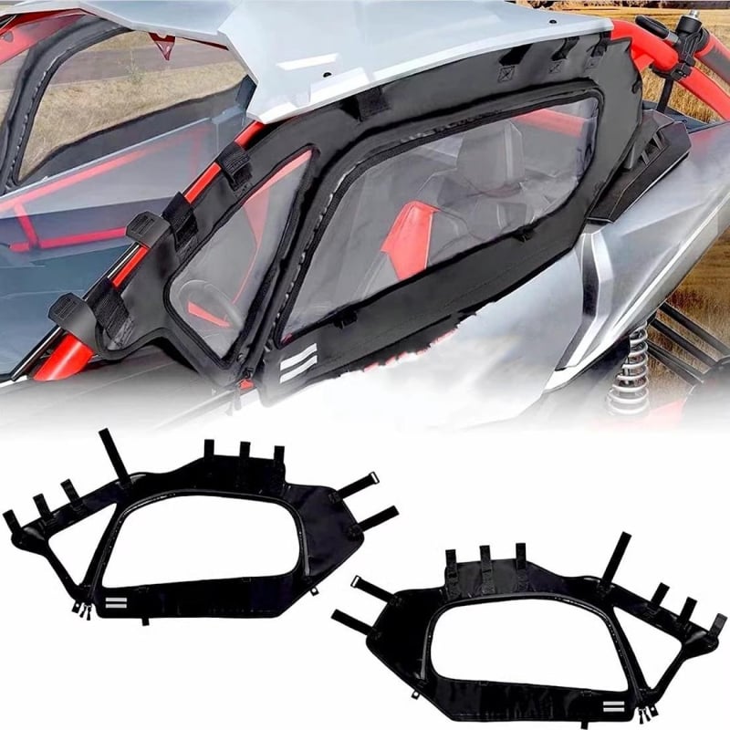ATV set mekanih prozora za Bombardier X3, PVC stakla, model Cm-sws, kompatibilan s jednim parom mekanih prednjih i stražnjih stakala
