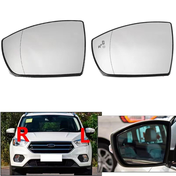 Zamjensko retrovizor – plošno staklo, 12V, ABS kućište, model 81012, za Ford Escape, Kuga i Ecosport (2013–2017)