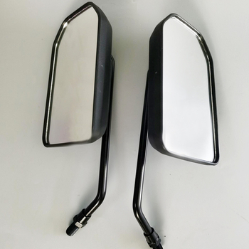 Oglindă retrovizoare pentru vehicul de agrement, model 017, oglindă cu curbă dublă, ABS material, carcasă din plastic
