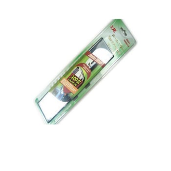 Autóba való hátsó visszapillantó tükör széles látószögű lencsével, antireflexiós, két görbületű tükör, 12V, ABS ház, univerzális kompatibilitás