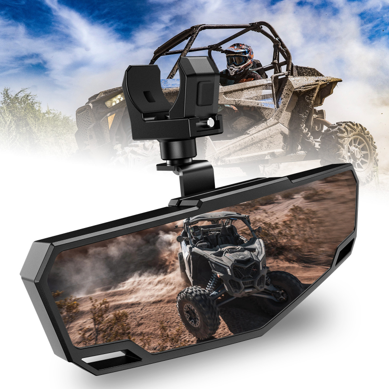 Zadnji retrovizor za UTV/ATV, sferično staklo, kućište PP, model UTV-89.