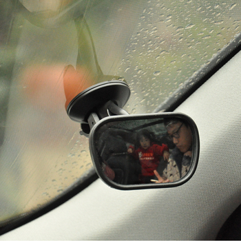 Unutarnji retrovizor za auto D077, tip sa usisnom čašom, sferično staklo