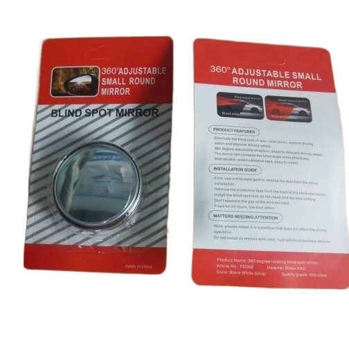 Hátsó nézet tükör, gömb alakú üveg, állítható, 12V, bal oldali vezetőhöz pár