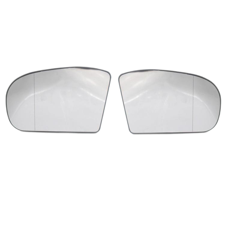 Zamjenska leća retrovizora za Mercedes-Benz W203/W211 (2000–2006), dijelovi 2038100121 i 2038100221, plosnato ogledalo, 12V