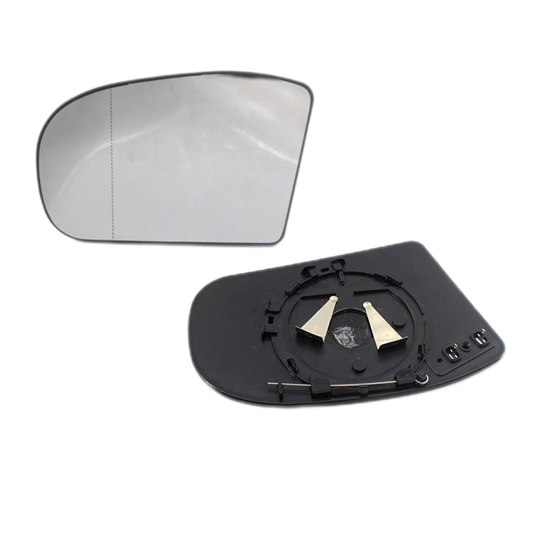 Zamjenska leća retrovizora za Mercedes-Benz W203/W211 (2000–2006), dijelovi 2038100121 i 2038100221, plosnato ogledalo, 12V