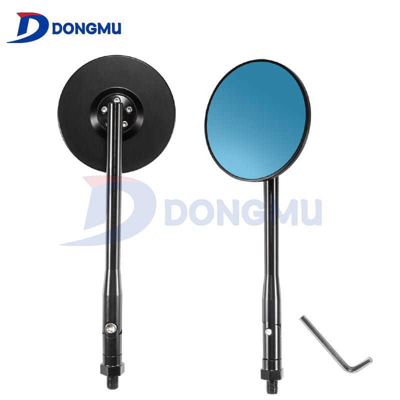 Мотоциклетно огледало за обратно виждане – CNC алуминиева сплав, HP-J024, универсална съвместимост, монтаж с положителни и отрицателни зъби, висока удароустойчивост