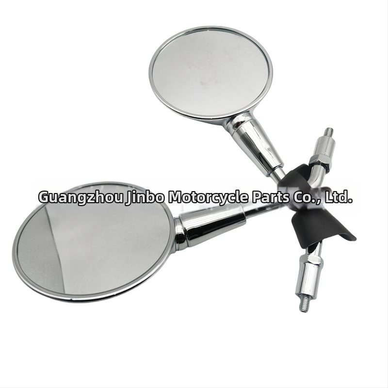 Jinbo Despa кръгло задно огледало за Vespa LXV/Sprint 150 и GTS 300 — пластмасов корпус, монтаж с винтове M8