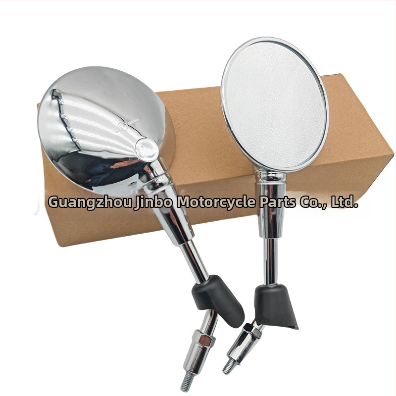 Jinbo Despa ümmargune tagantvaates peegel Vespa LXV/Sprint 150 ja GTS 300 jaoks – plastikust korpus, M8 kruviga paigaldus