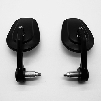 Oglindă retrovizoare pentru motocicletă SH-5010, oglindă convexă din sticlă, compatibilă cu fir de 8 mm