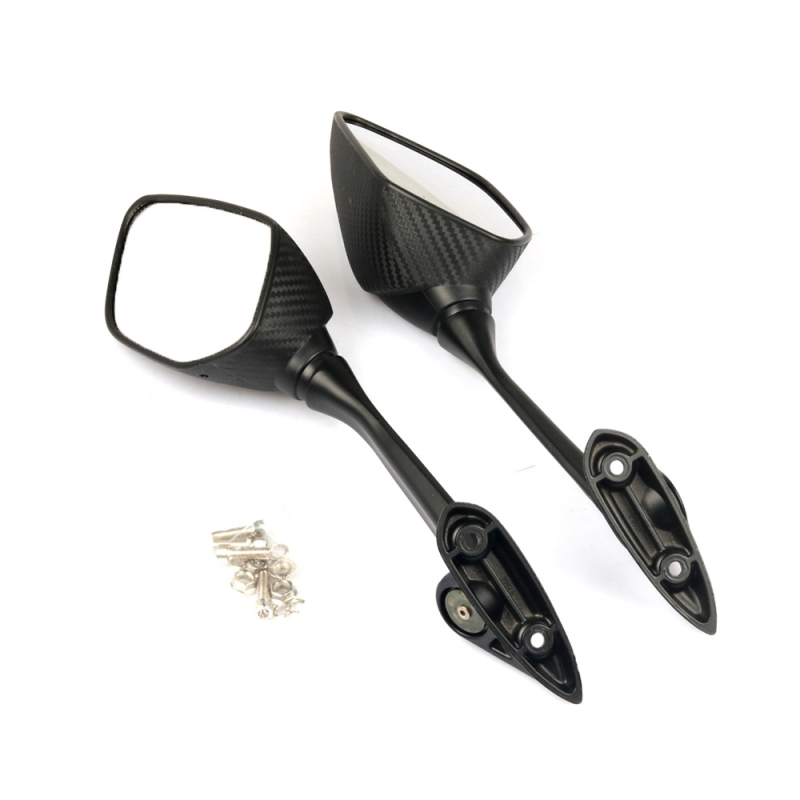 Zadnji retrovizor za Yamaha T-Max i YZF R3/R25/R15 — plosno ogledalo, staklena površina, kućište od PC plastike, kompatibilno s NMAX155/Xmax