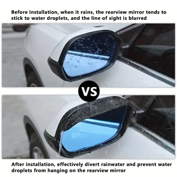 Auto tagurpidi peegli vihmapiirk Kaitse (Bränd: Xinyi; Materjal: PVC; Kohandamine saadaval)