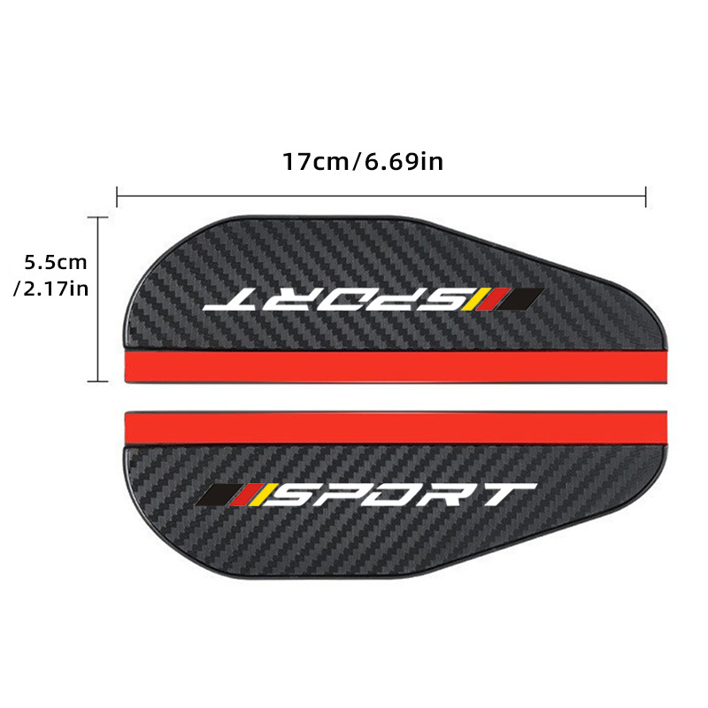 Auto tagurpidi peegli vihmapiirk Kaitse (Bränd: Xinyi; Materjal: PVC; Kohandamine saadaval)