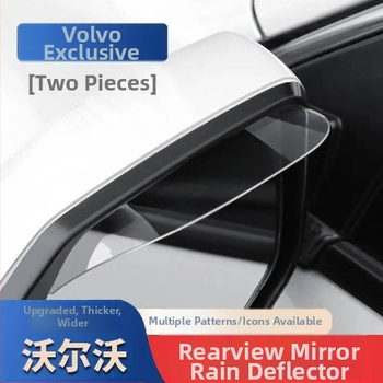 Rearview Mirror Rain Eyebrow Reflector Volvo XC60, S90, S60L, XC40, V40, V60 – automaatkäigukast