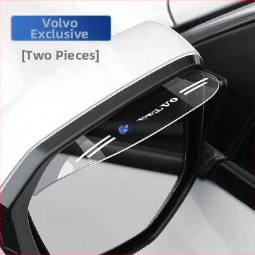 Rearview Mirror Rain Eyebrow Reflector priekš Volvo XC60, S90, S60L, XC40, V40, V60; automātiskā pārnesumkārba