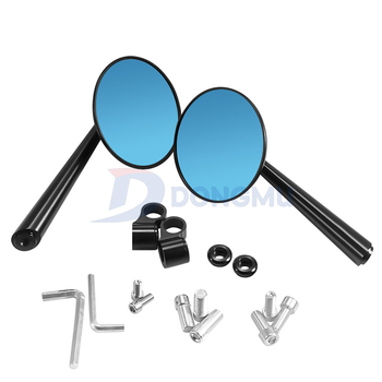 DONGMU HP-J021 CNC алуминиево кръгло задно огледало за модифицирани мотоциклети и скутери