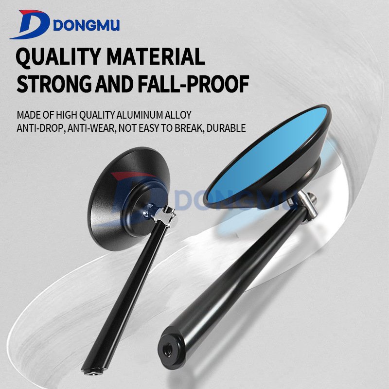 DONGMU HP-J021 CNC алуминиево кръгло задно огледало за модифицирани мотоциклети и скутери