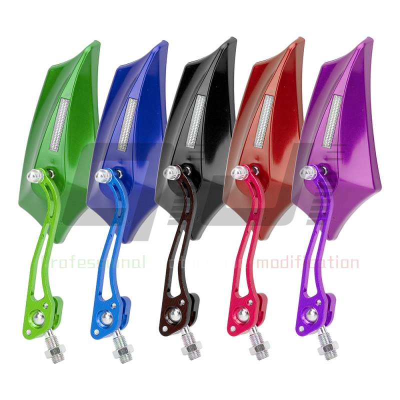 Декоративна част за огледало за обратно виждане на мотоциклет – персонализиран елемент за модификация на огледалото