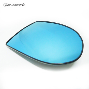 Lentila stražnjeg ogledala s dvostrukom zakrivljenošću, anti‑sjaj, 12V, ABS kućište, kromirana površina ogledala; pogodna za automobile, kamione i motocikle