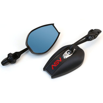 ASV1103 Универсално огледало за обратно виждане с ABS корпус и алуминиев прът – антиотсветляване, монтаж с дясна резба, за ежедневни пътувания
