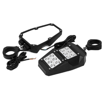 Zadnje ogledalo SK za ATV/UTV, dvostruka krivina, 12V, staklo