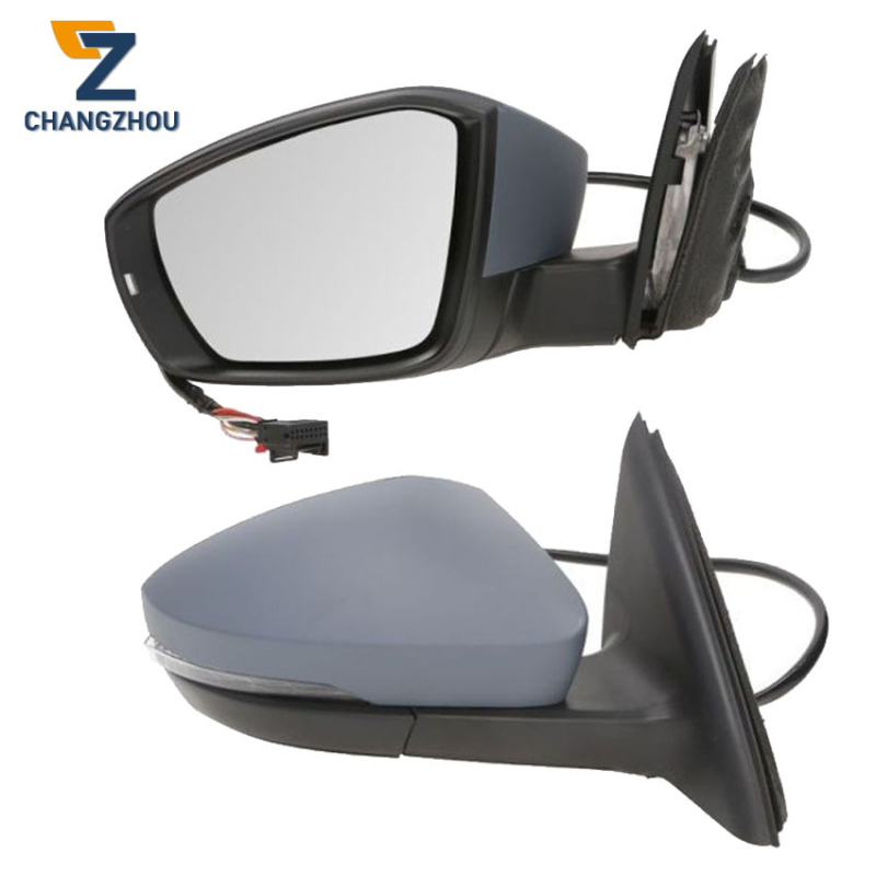 Oglindă retrovizoare 5E0857507, oglindă plană, sticlă, pentru Skoda Octavia 2007-2015