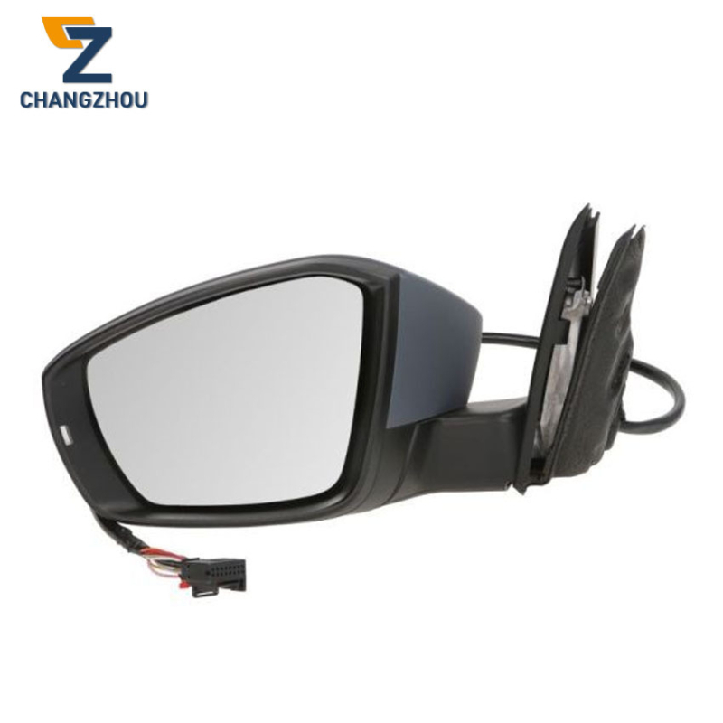 Oglindă retrovizoare 5E0857507, oglindă plană, sticlă, pentru Skoda Octavia 2007-2015