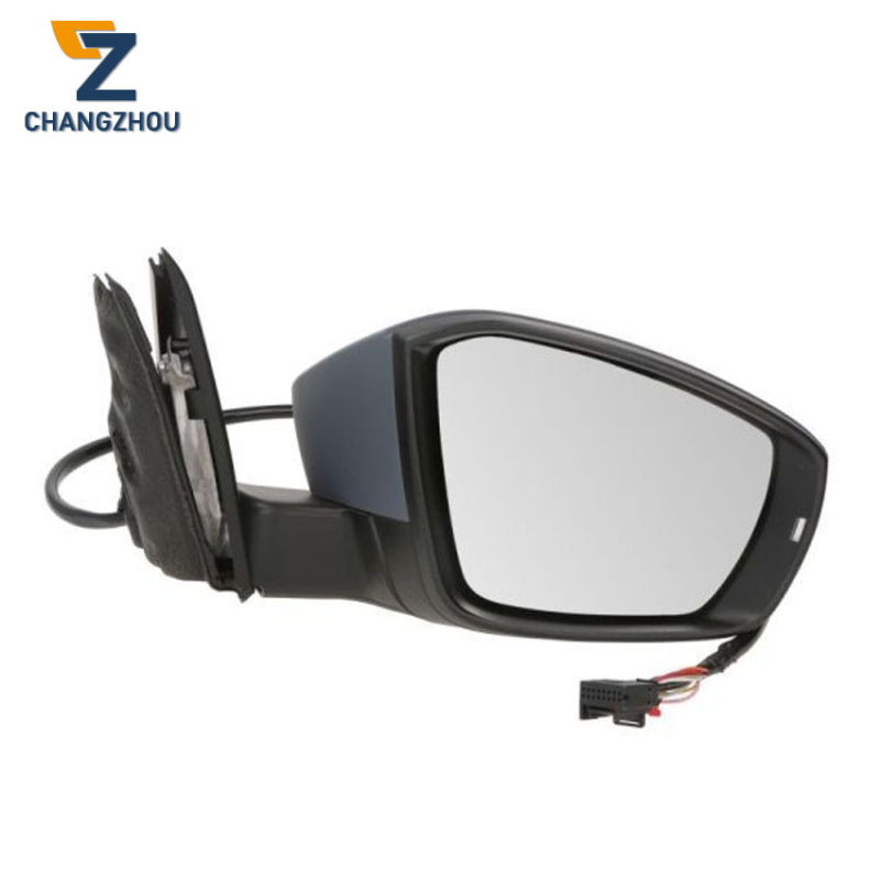 Oglindă retrovizoare 5E0857507, oglindă plană, sticlă, pentru Skoda Octavia 2007-2015