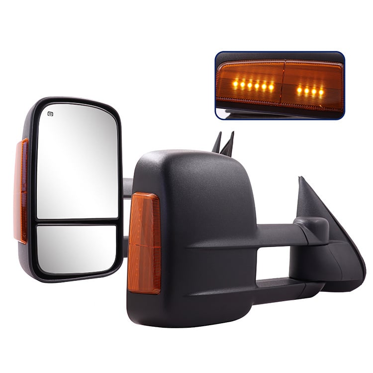 Retrovizor za Chevrolet Silverado/Sierra 03-06, konveksan, ABS