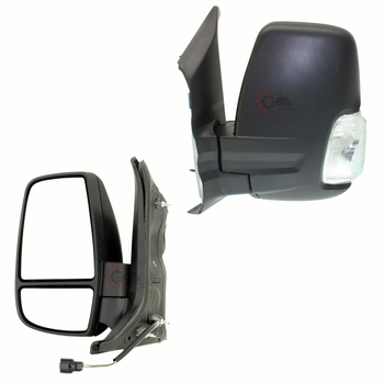 Zadnji retrovizor za TRANSIT MK8 (ravno zrcalo, ABS, kompatibilan TRANSIT MK8)