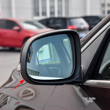 Atpakaļskata spoguļa rāmis Volvo S80/S60/V60/V40/V70 — sānu spoguļa rāmis, sfērisks spogulis, ABS vāciņš, plastmasas spogulis, 12V