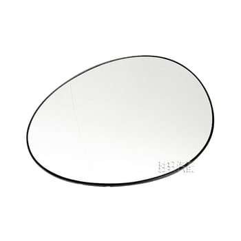 Geam oglindă încălzit pentru BMW Mini Cooper R55/R56/R57 — 12V, sticlă, oglindă sferică, husă ABS