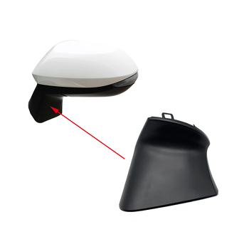 Капак на основата на задното огледало за Toyota Corolla 2019–2024, ABS материал, сферично огледало, 12V