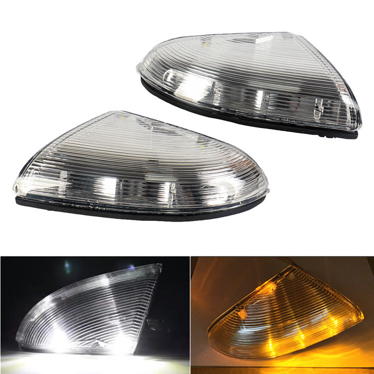 Lumină LED pentru semnalizare oglindă Dodge Ram 1500/2500 — lumină laterală a oglinzii, 12V, 3W, 3200K/6000K, DG